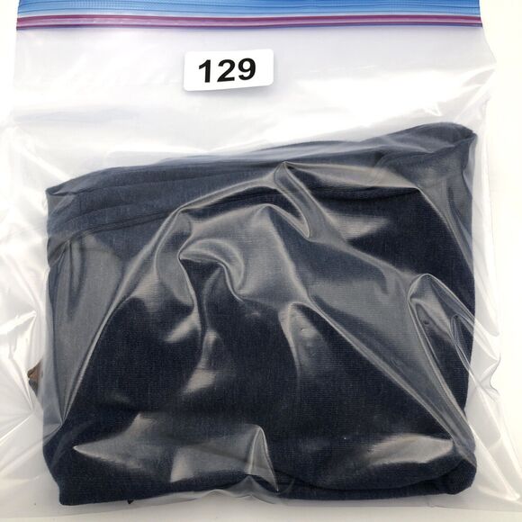 Lauren Ralph Lauren Womens Top Size Small Navy Suede Elbow Patch Zip Shoulder - Picture 14 of 14